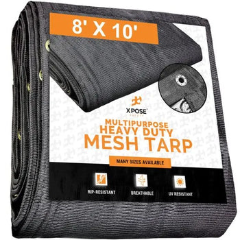 Black Mesh Tarps