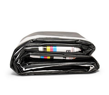 20' x 30' - Reused Vinyl Tarp (Black)