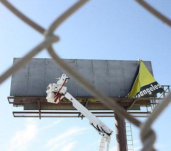 6' x 9' - Reused Vinyl Tarp (White)