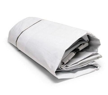 7' x 20' - Reused Vinyl Tarp (Black)