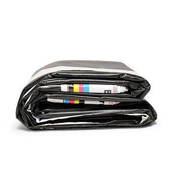 16' x 60' - Reused Vinyl Tarp (Black)