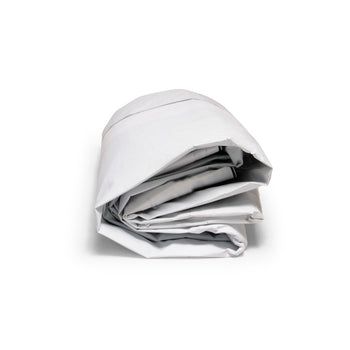 6' x 8' - Reused Vinyl Tarp (White - No Pipe Sleeve)
