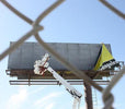 12' x 24' - Reused Vinyl Tarp (White - No Pipe Sleeve)