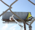 20' x 44' - Reused Vinyl Tarp (Black)