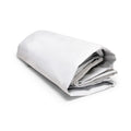 Image of 6' x 8' - Reused Vinyl Tarp (White - No Pipe Sleeve)