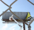 7' x 14' - Reused Vinyl Tarp (Black)