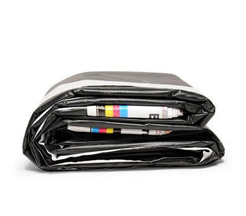 13' x 24' - Reused Vinyl Tarp (Black)